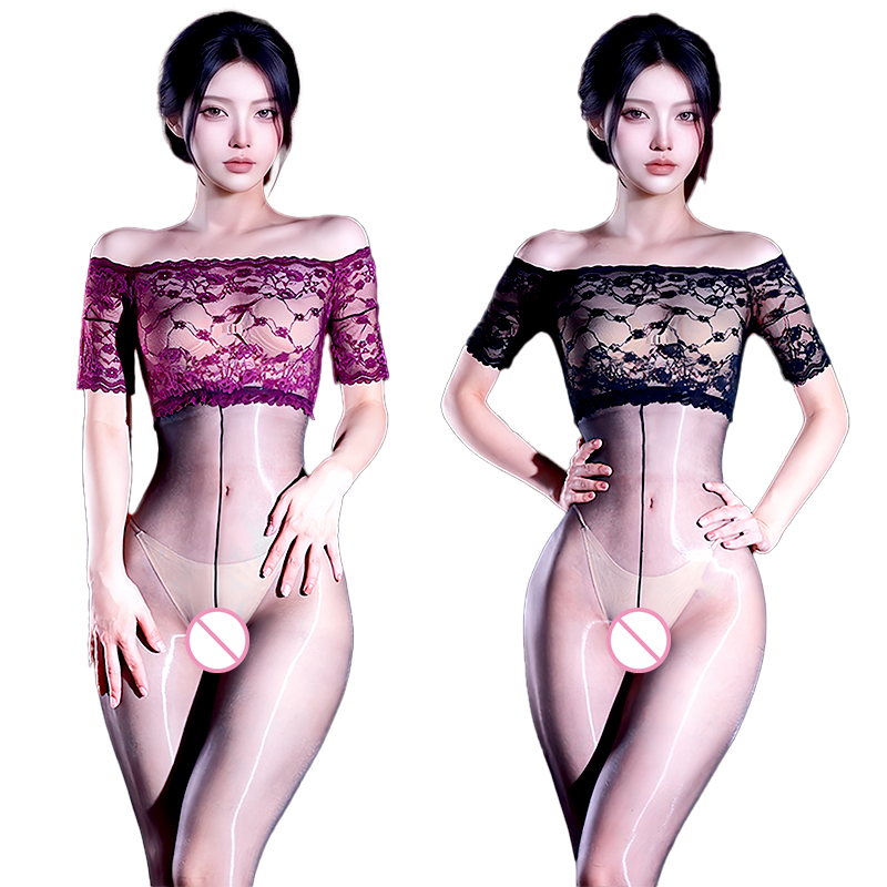 Body in pizzo lucido effetto o - Tights Pantyhose Sheer recensione e prezzo